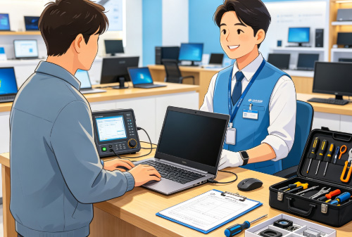 电脑维修完成后验收结算操作指南